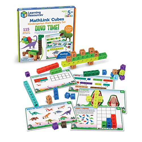 MathLink® Cubes Early Maths Activity Set – Dino Time - why.gr