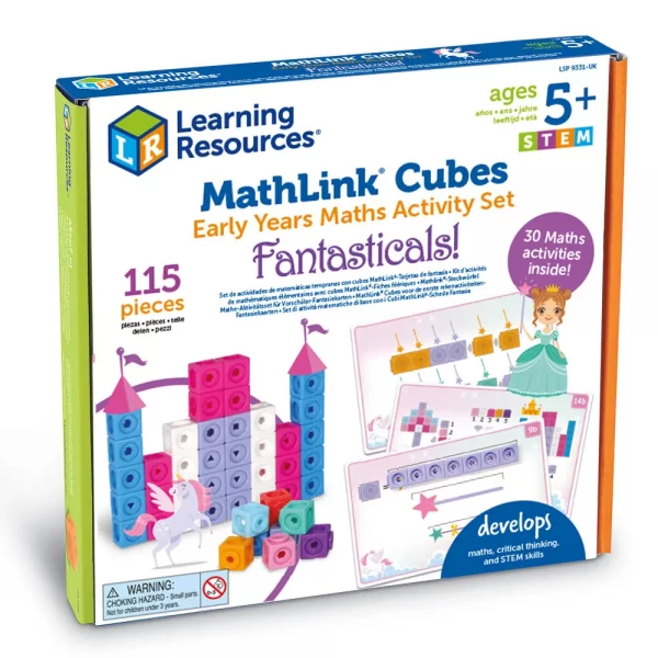 MathLink Cubes Early Maths Activity Set – Fantasticals
