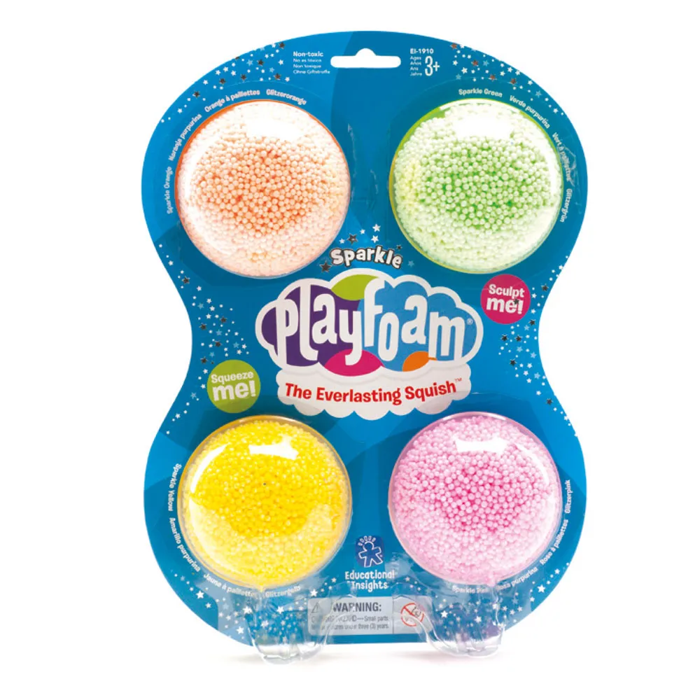 Playfoam Sparkle Starter 4-Pack - why.gr