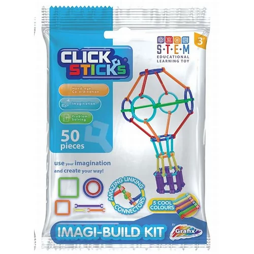 Click Sticks: Imagi – Built Kit Glitter Effect - why.gr