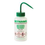 Wash Bottle 250ml Labeled | In: Distilled Acetate Ethanol Methanol