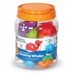 Snap-n-Learn™ Stacking Whales - why.gr