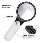 Magnifier with 3 LED | Knowledge Research | why.gr