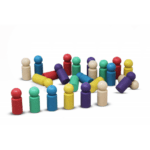 Set 24 Jumbo Tokens in 6 Colors