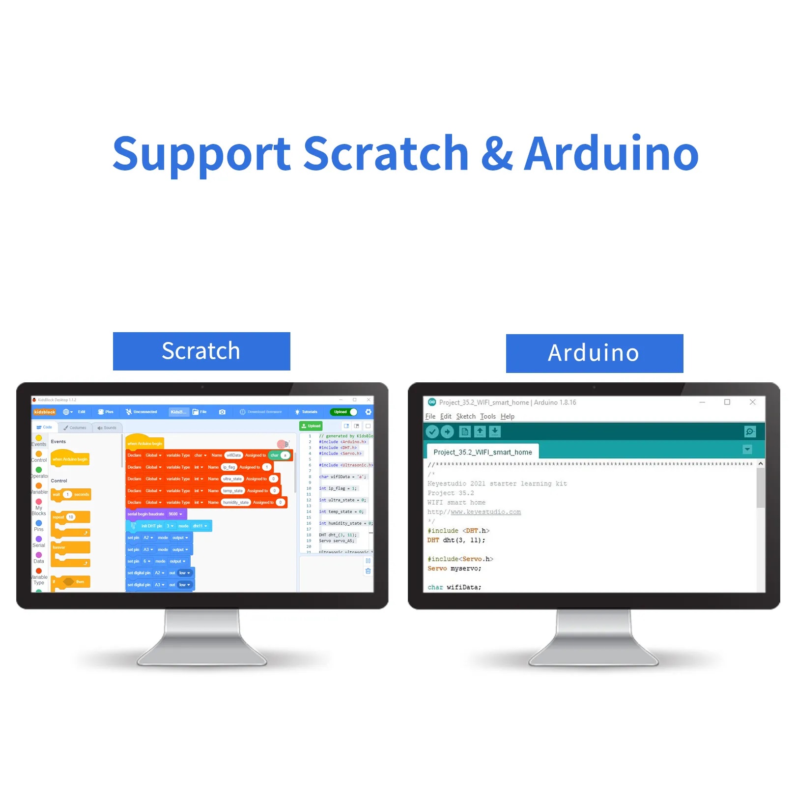 Keyestudio Basic Starter Kit for Arduino 20 projects | why.gr
