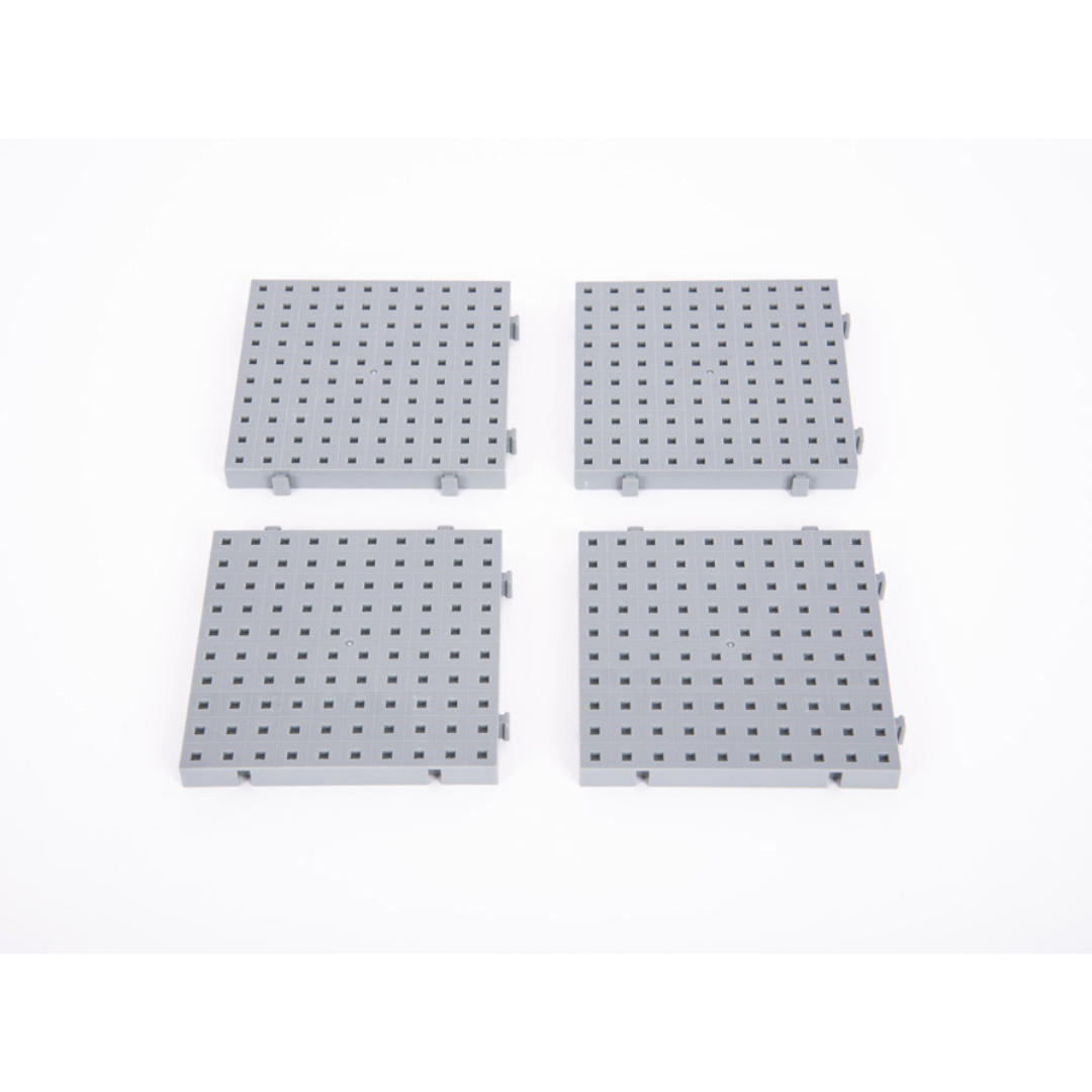Baseboards for Interlocking Cubes 1cm – 4 pcs - why.gr