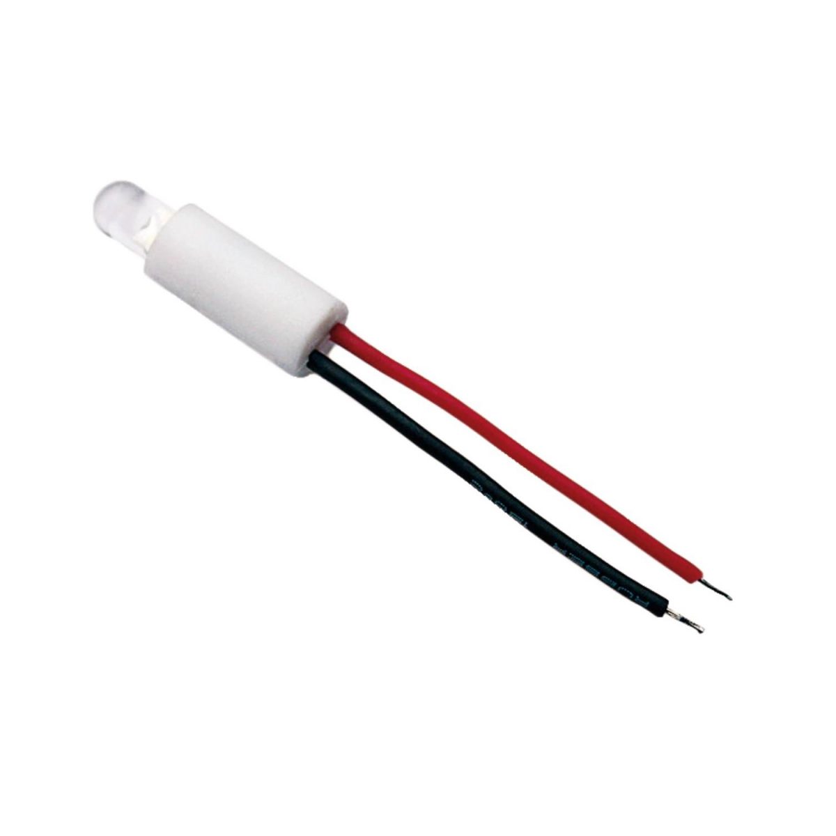 Red Low-voltage LED 5mm 1pc - why.gr