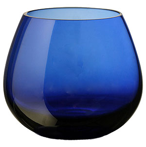 Olive Oil Tasting Glass - Blue with top