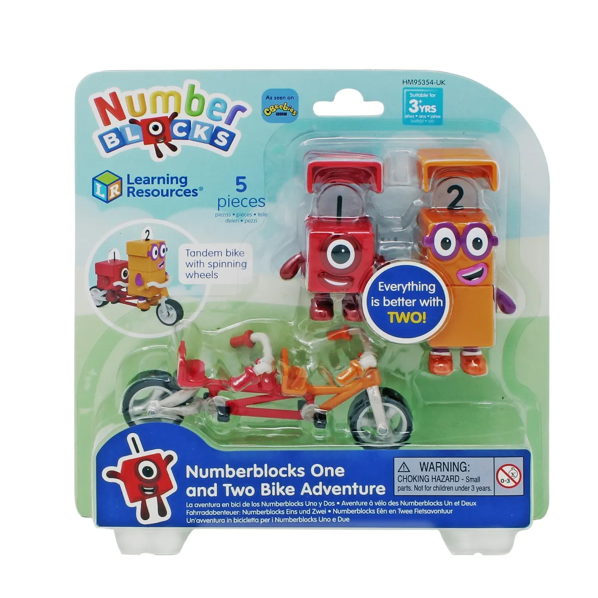 Numberblocks One and Two Bike Adventure - why.gr