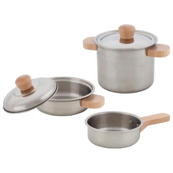 Cooking set, 2 pots and 1 pan - why.gr