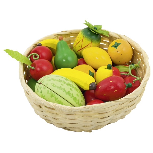 Fruit and vegetables in basket - why.gr