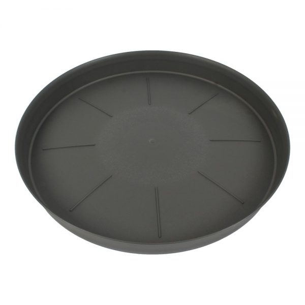 Adjustable Stand for Round Tray Black by Knowledge Research