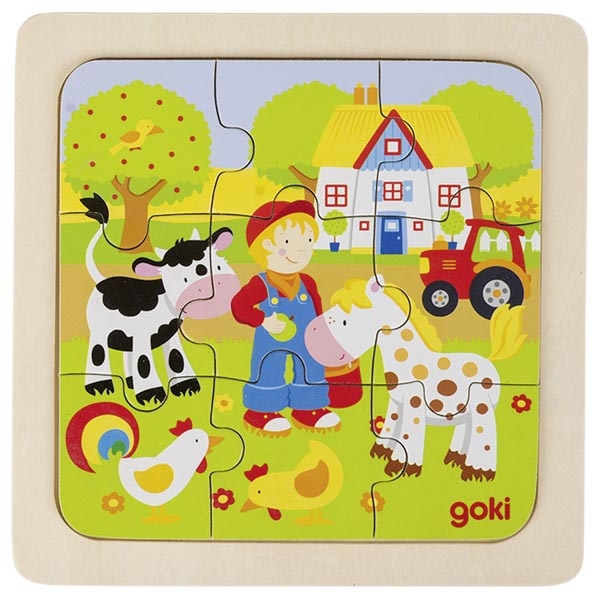 Set 4 Wooden Puzzles - why.gr