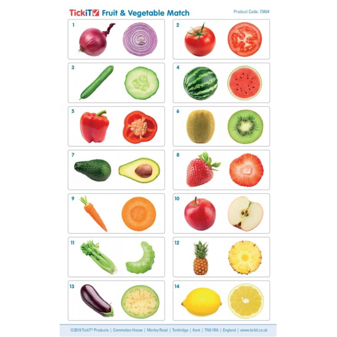 Fruit & Vegetable Match – Pk28 - why.gr