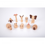 Wooden Animal Friends – Pk10 - why.gr
