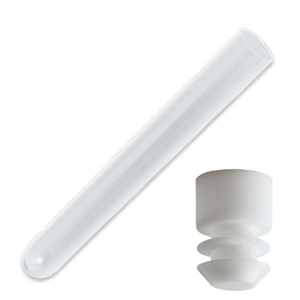 Δοκιμαστικός Σωλήνας με πλαστικό πώμα Test Tube plastic with lid
