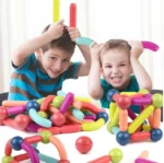 Μαγνητικό σετ Sticks and Balls 64 τεμ - Image 2