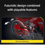 Cyber ​​Night CT-3X Motorcycle - Image 8
