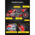 Cyber ​​Night CT-3X Motorcycle - Image 9