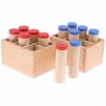 Ξύλινο Σετ Κυλίνδρων Ήχου Montessori - Image 2