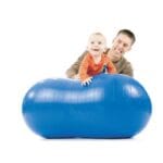 Peanut Shape Exercise Ball 45 x 90 cm