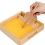 Pre-Writing on Sand Montessori - Image 2