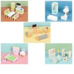 DollHouse Wooden Furniture Set - Image 12