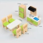 DollHouse Wooden Furniture Set - Image 11