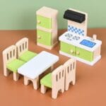 DollHouse Wooden Furniture Set - Image 4