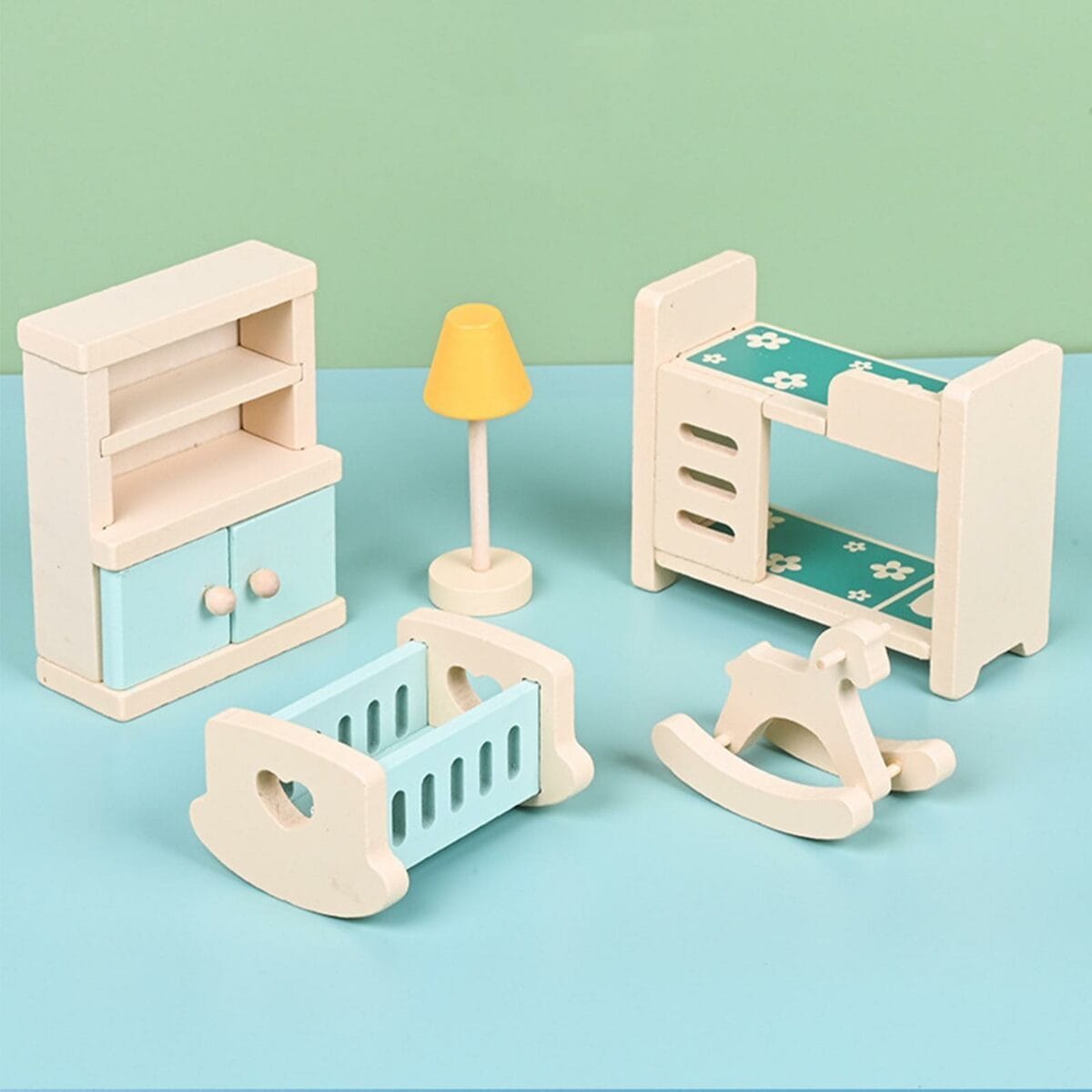 DollHouse Wooden Furniture Set - Image 5