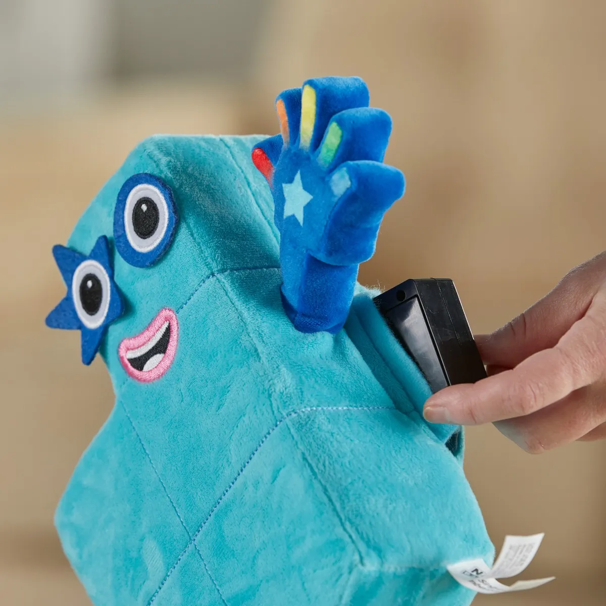 sing_along_numberblock_five_plush_toy_9 Sing-Along Numberblock® Five - why.gr