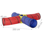 Fabric Pop-Up Play Tunnel - Image 6