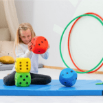 Colourful Foam Dice - Image 2