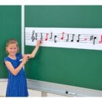 Μουσικό Μαγνητικό Σετ με Νότες