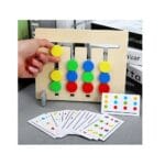 Ξύλινο Παιχνίδι Μοτίβα και Χρώματα - Image 2