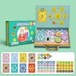 Magnetic Plant and Animal Life Cycles Demonstration Puzzle - Image 2