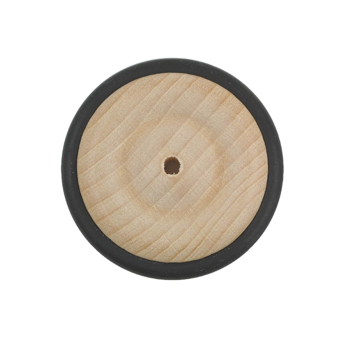 Ξύλινη Ρόδα 43mm με Ελαστικό