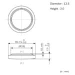 Μπαταρία Coin Cell CR1220 3V