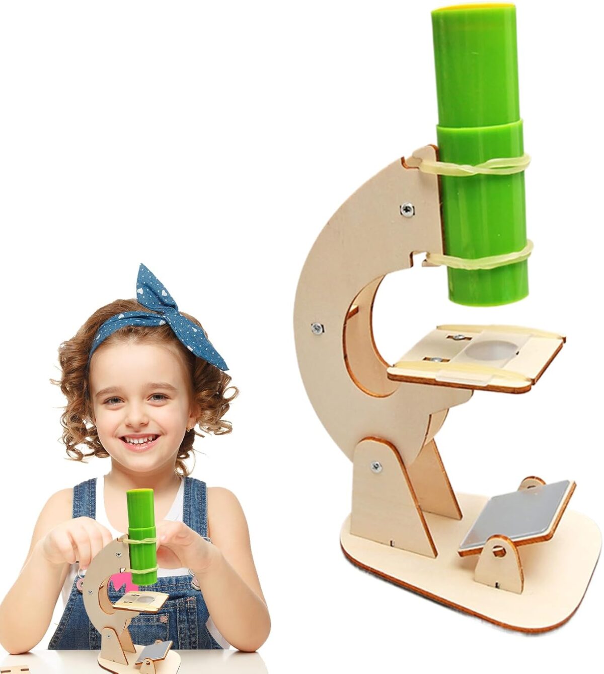 Ξύλινο Μικροσκόπιο DIY - Image 1