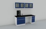 Εργαστηριακός Πάγκος – Δαπέδου (Steel Wall Bench-Floor mounted) - Image 3