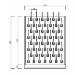 Ράφι Στεγνώματος Εργαστηρίου (Pegboard) - Image 2